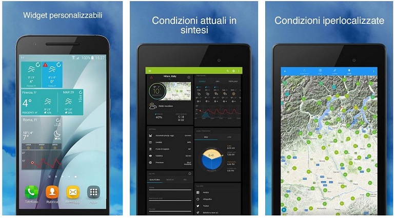 Weather Underground - Migliori widget meteo per Android e iOS